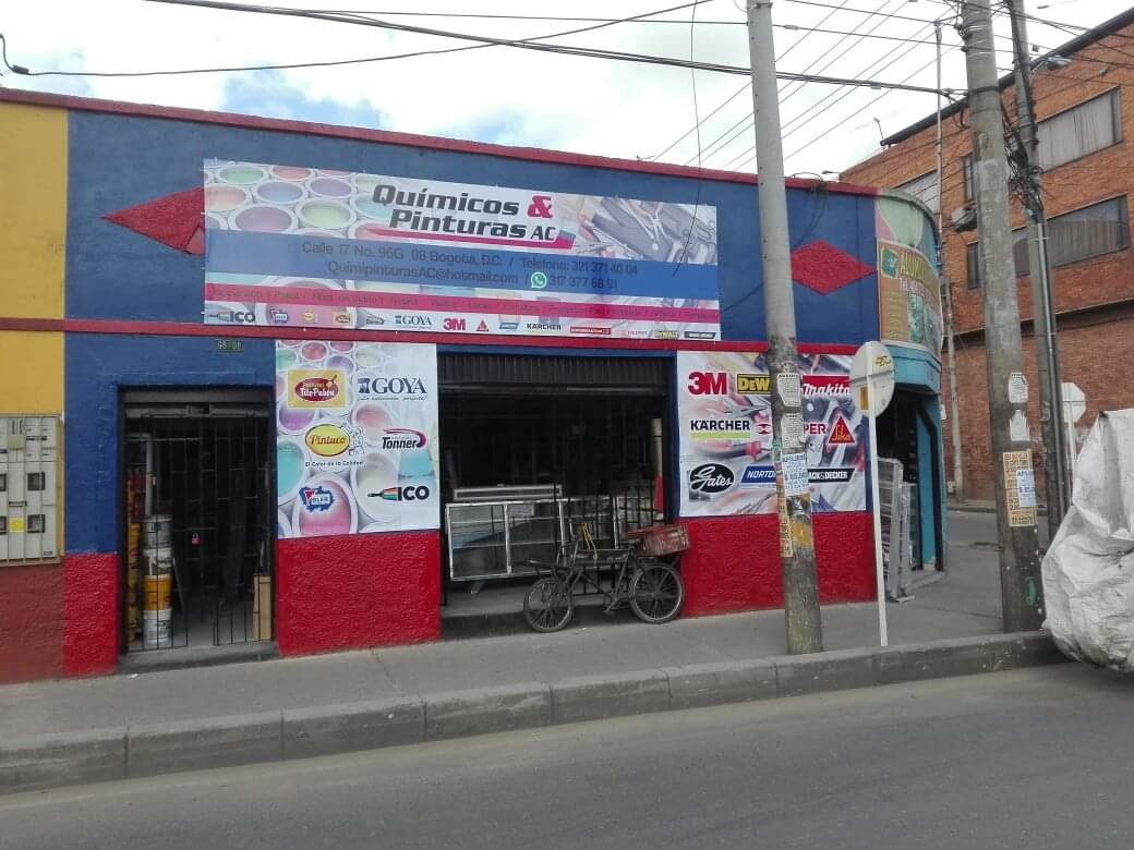 imagen de local de soluciones aragón ubicado sobre la calle 17 con 96G en fontibón